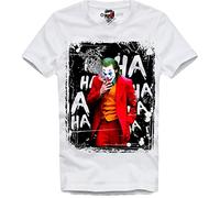E1SYNDICATE T-Shirt Joker 2019 Supervillain Evil Joaquin Phoenix Movie(X-Large)