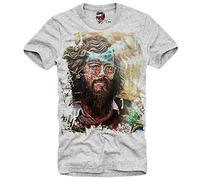 E1SYNDICATE T Shirt Terence McKenna MC Kenna DMT Magic Mushrooms Ayahuasca(Small)