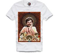 E1SYNDICATE T Shirt Terence McKenna PSYCHONAUT Magic Mushrooms Shrooms LSD(Small)