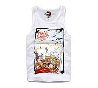 E1SYNDICATE Tank Top Vest Shirt Fear and Loathing in Las Vegas LSD Trip(Large)