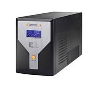 E2 LCD - Onduleur - CA 220/230/240 V - 1050 Watt - 1500 VA - 9 Ah - RS-232, USB - connecteurs de sortie : 6