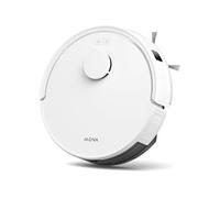 E20 - Robot Aspirateur Laveur - Navigation LDS, Puissance d'aspiration de 5 000 Pa - Aspirateur et Mop 2-en-1 - Compact