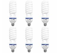 E27 5500K 55W = 150W 220V Ampoule Lampe Fluorescente Lot de 6 Lumière du Jour pour Softbox Photo Studio Vidéo