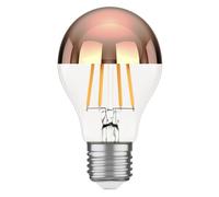 E27 ampoule LED A60 blanc chaud (2600 K) 7,5 W 839lm miroir de tête (or rose
