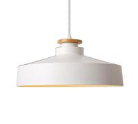 E27 Base Ceiling Lighting Fixtures American Industrial Style Chandelier Creative Personality Metal Pendant Lamp | Kitchen, Office, Living Room Decoration Hanging Light(White)