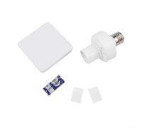 E27 Douille de lampe intelligente avec télécommande sans fil, interrupteur intelligent pour 165-265 V, compatible avec LED et ampoules à incandescence jusqu'à 100 W, économie d'énergie, récupération