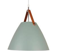 E27 Light Source Single-Headred Chandelier Simple Style Metal Pendant Lamp Creative Leather Modeling Modeling Hanging Bedroom Dining Room Decoration Lighting Filtures , Pendante Lights (Vert, 14,6