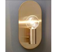 E27 Moderne Applique murale nordique Sphère de verre Applique Lampe de chevet minimalisme Décoration à l'intérieur Éclairage mural grenier Chambre à coucher Le salon D18*H20CM,D'or