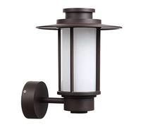 E27 Outdoor Wall Sconce 1 Pack 40W Modern Porch & Patio Wall Light Fixture Brown Iron Wall Sconce Exterior Sconce Lights Suitable For Garage Living Room Courtyard House