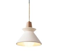 E27 Source Hanging Light, Industrial Style Concrete Chandelier, Creative Personality Cement Pendant Lamp Lampshade for Bedroom, Dining Room, Kitchen Decorative Lighting Fixtures(20cm)