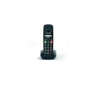 Gigaset Téléphone sans fil E290 – DECT, grande autonomie, qualité sonore exceptionnelle – Noir
