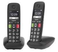 Gigaset E290 Duo Pack de téléphones sans fil DECT Noir