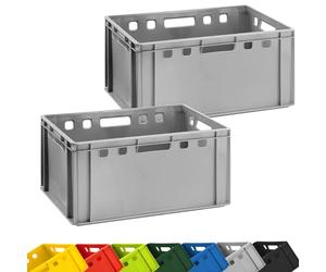 E3 Euro la viande aux caisses Lot de 2 Gris