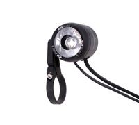 E3 Pure 3, Phare Avant À Dynamo Avec Support De Guidon 31,8 Mm N-P3S-MBLK-HB