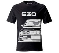 E30 M3 Street Style T-shirt pour homme Noir - Noir - Medium