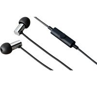 Final Écouteurs intra-auriculaires E3000C avec commandes et microphone Acier inoxydable argent