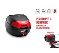 E300N2 GIVI Top Case 30LT Pour Yamaha Neo'S 50 2008 2009 2010 2011