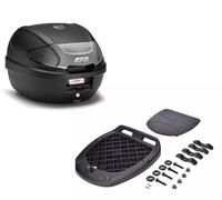 E300NT2B GIVI Top Case 30LT Monolock Noir Texturé Fermeture Micro 2