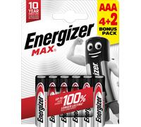 E303328200 Energizer Max E92 BP 6 4+2 gratuit
