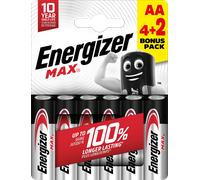 E303328500 Energizer Max E91 BP 6 4+2 gratuit