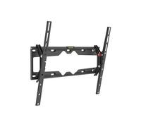 Barkan Support TV Mural pour écrans 19-65 Pouces, Inclinable, Poids Max. 50Kg, Serrure Automatique brevetée, Niveau à Bulle Inclus, pour LED OLED LCD, jusqu'à VESA 400x400