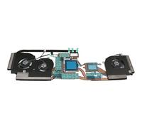 E32-2500400-A87 original MSI ventilateur incl. refroidisseur (CPU/GPU) pour GS65 Stealth 9SD/9SE/9SF/9SG (MS-16Q4), Thin 8SG (MS-16Q4), P65 Creator 8SF/8SE/8SD (MS-16Q4)