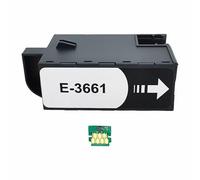E3661 Boîte de conservation d'encre compatible avec Expression Premium XP-6000/XP-6001/XP-6005/XP-6100/XP-6105, compatible avec Expression Photo XP-8500/XP-8600 (boîte de maintenance et puce)