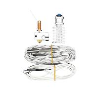 E3D V6 Hotend Kit Accessoires d'imprimante 3D 320 ℃ Haute température Vo-Ron 2.4 j-Head pièces d'extrudeuse à Distance 12V 24V 1.75/0.4MM(Voron Bimetal Throat,12V)