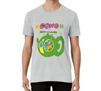 E3RDH5F37 Flying-Teapot-T-Shirt-Gong-Php-Flying-Teapot-Vinyl-Records-70s-ychedelic-Rock