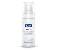 E45 Nettoyant moussant pour le visage - Nettoyant quotidien pour peaux sèches et sensibles - Démaquillant doux - Adoucit la peau et contrôle l'huile - Soin de la peau pour homme et femme - 150 ml