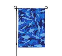 e4a9879d12371cff704c813d7d499a15 Drapeau de jardin double face Décoration tous temps pour cour et terrasse 71 x 102 cm