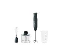 Electrolux Mixeur plongeant E4HB1-6GG 600 W, 10 vitesses, Turbo, Truflow, sans BPA, Noir