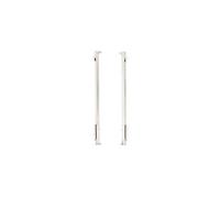 Electrolux - Rails télescopiques coulissants E4OHTR111 - Partiellement extensible 1 niveau - Inox