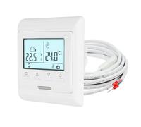 E51 Écran Up Sonde de chauffage au sol de sol pour thermostat d'ambiance programmation hebdomadaire numérique lumineux