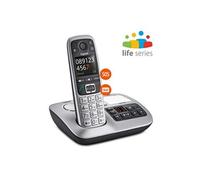 Gigaset E560A téléphone Téléphone DECT Noir, Argent Identification de l'appelant