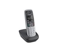 Gigaset E560 Téléphone analog/dect Noir, Argent