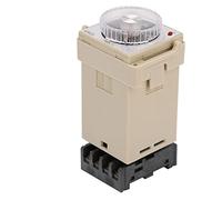 E5C2 - R Contrôleur de température à cadran analogique, instrument de régulation de température sur rail DIN avec PID programmable et sortie d’alarme pour appareillage de
