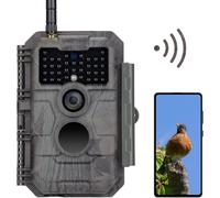 E6 Caméra De Chasse Wifi Antenne Avec App 48Mp 1296P H.264 Vidéo, Jusqu' 25M No Glow Infrarouge Vision Nocturne, Objectif À Grand Champ De 110° Et Ip66 Étanche[HDM5235352]