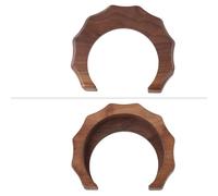 E61 Bague de protection thermique anti-brûlure pour machine à café Lelit V3 Series en bois de noyer de qualité supérieure