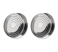 E61 Group Écran de douche de rechange 58 mm pour machine à expresso avec joint en silicone Filtre en acier inoxydable Répartition uniforme de l'eau pour un nettoyage facile (C)