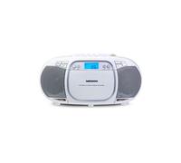 Radio CD - MEDION - FM - 2x2,2W RMS - Blanc