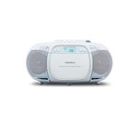 Radio CD - MEDION - FM - 2x2,2W RMS - Bleu