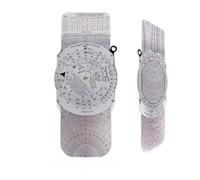 E6B Ordinateur de vol Règle circulaire à glissière pour la formation aéronautique et la préparation aux examens pilotes Construction plastique/métal 23 x 12 cm