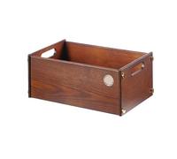 E7v2T9k6 Organisateur de Livres Caisse de Rangement for bibliothèque en Bois avec poignées(Petit)