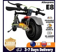 E8 Adult Electric Scooter, 48V 18.2AH, maximum range 50-70km, 800Wmotor, dual suspension system, all-terrain electric scooter E8 48V 18.2AH
