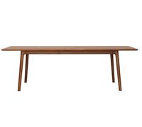 E8 table / table de salle à manger en bois massif période - ZEITRAUM E8 TI 240 NUSS
