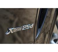 E821 X Drive 25d Emblème Badge Autocollants 3D Badge Badge Autocollant Arrière XDrive car Sticker Décor