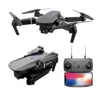 E88 Drone amélioré avec écran 4K HD Photographie aérienne Quadricoptère Pliable Dron à Double caméra pour Enfant