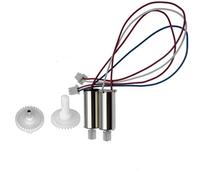 E88 Drone Teng1 pièces compatibles Compatible avec Drone Pliable E525 LS-E525 RC quadrirotor Comprenant Bras Moteur hélices Engrenages Accessoires Compatible avec E88 Pro(Plug 2MOTOR 7MM 8T)