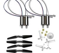 E88 Drone Teng1 pièces compatibles Compatible avec Drone Pliable E525 LS-E525 RC quadrirotor Comprenant Bras Moteur hélices Engrenages Accessoires Compatible avec E88 Pro(Plug Motor 8MM7T KPP)